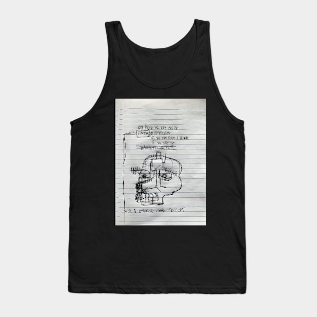 For Sale $110 Million Tank Top by Mijumi Doodles